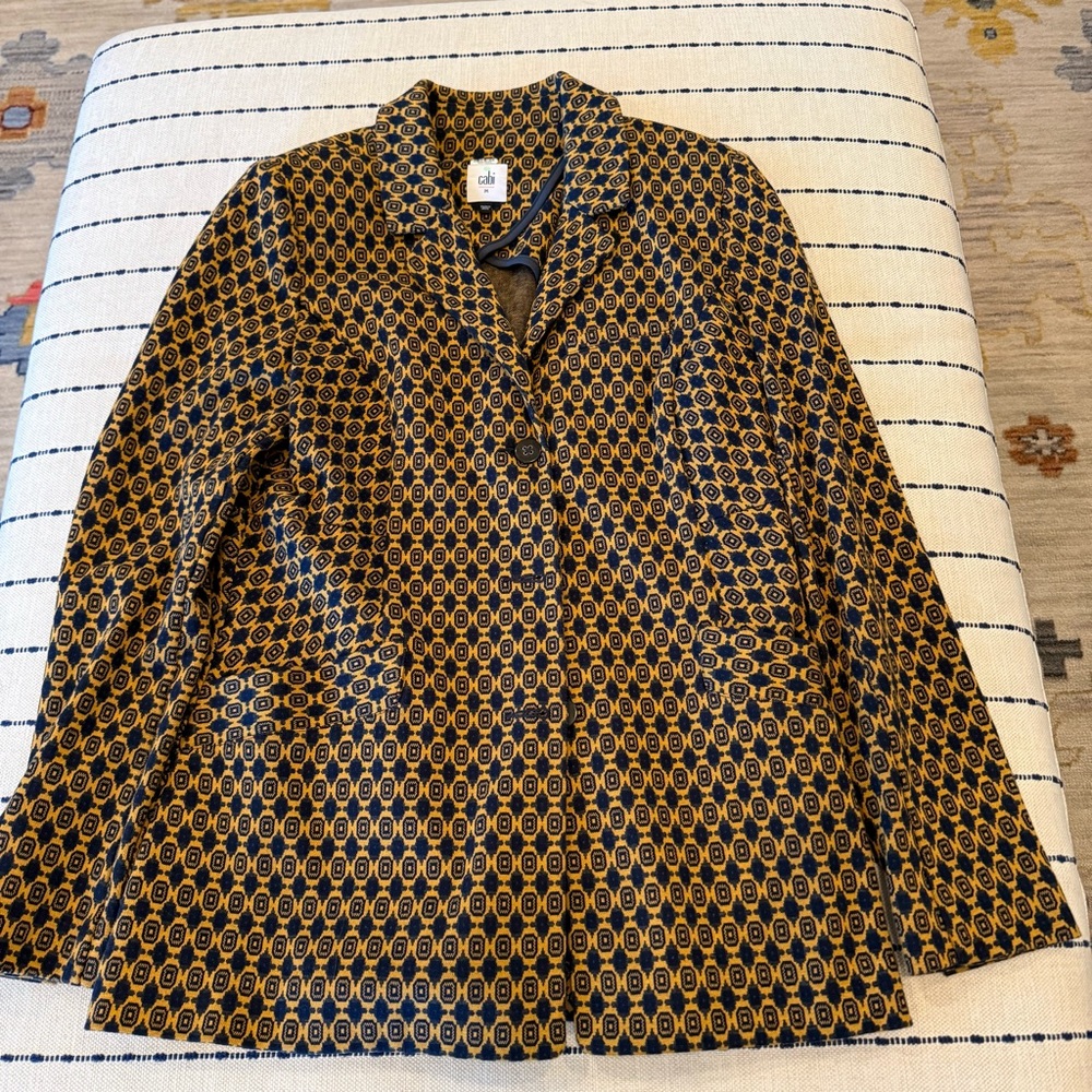 CAbi Medallion Patterned Blazer - image 1